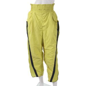 Intimately Free People Unisex Yellow Windbreaker Capri Pants 80s Size M
